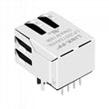 RJ-10149E 10/100 Base-T Integrated Magnetics Single Port RJ45 Female Jack