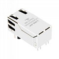 0826-1X1T-GJ-F Single Port 8P8C RJ45 Female Jack Ethernet Connector