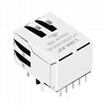 JKM-0001NL Tab Down 1000 Base-t 1X1 Port RJ45 Ethernet Connector