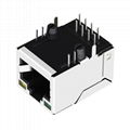 HR871181A/HR851110C/HR851140A 10/100 Base-t 1X1 Port RJ45 Female Jack