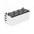 0833-2X4R-56-F 2X4 ports 10/100 Base-T Stacked RJ45 Magjack Connector