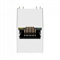 V890-1AX1-Y5 Vertical RJ45 1000 Base-T Integrated Magnetics Connector 4