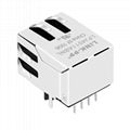 JXR0-0011NL 100 Base-t Single Port RJ45 Connector With Magnetics 4