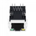 J1012F21CNL 10/100 Base-TX 1X1 Port RJ45 8P8C Jack