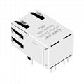 J1012F21CNL 10/100 Base-TX 1X1 Port RJ45 8P8C Jack