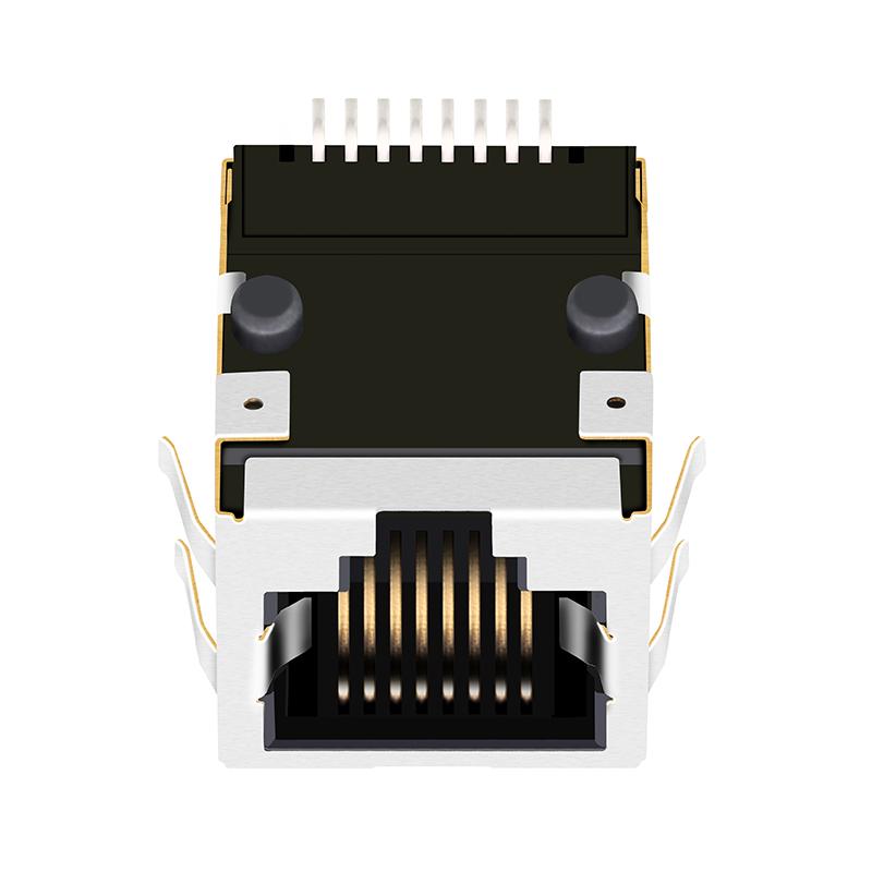HY991101C 10/100 Baset Single Port Surface Mount RJ45 Connector With
