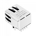 J0018D21NL 10/100 Base-TX 1 Port RJ45 Modular Jack 2