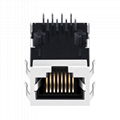 J0018D21NL 10/100 Base-TX 1 Port RJ45 Modular Jack