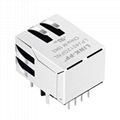 SI-60001-F 10/100 Base-t 1 Port RJ45 Shielded Connector