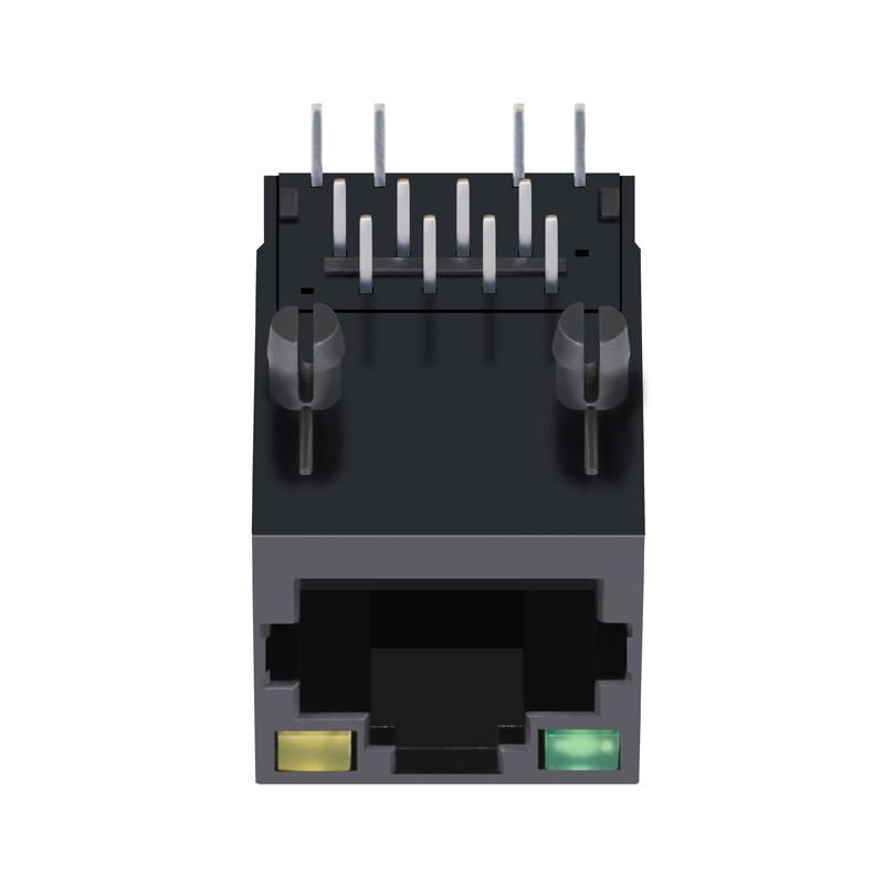 SI-50199-F 10 / 100 Base-T 1X1 RJ45 Female Jack  5