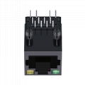 SI-50199-F 10 / 100 Base-T 1X1 RJ45 Female Jack 