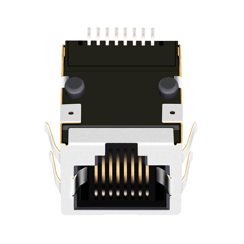 J0C-0004NLT SMT Single RJ45 Connector Module With Integrated Magnetics 4