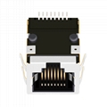 J0C-0004NLT SMT Single RJ45 Connector Module With Integrated Magnetics 4