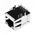 6605814-6/6605814-1/6605814-5 1000 Base-T Magnetic Single Port RJ45 Modular Jack 2