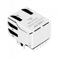 6605814-6/6605814-1/6605814-5 1000 Base-T Magnetic Single Port RJ45 Modular Jack