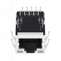 6605814-6/6605814-1/6605814-5 1000 Base-T Magnetic Single Port RJ45 Modular Jack 5