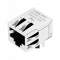 HFJ11-1G01ERL / HFJ11-E1G01ERL Single Port RJ45 Connector Plug Without LEDs