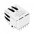 HFJ11-1G01E-L12RL 10/100 Base-T 1X1 Port RJ45 Connector Price 3