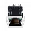 1-6605444-1/ 1-6605444-3 / 6605444-6 Shielded RJ45 Connector 3
