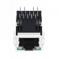 SI-51021-F 1X1 Port Ethernet RJ45 Jack With Integrated Magnetics