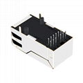 JK0-0044NL 10/100 Base-TX Single Port RJ45 Female Socket With PoE