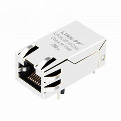 JK0-0044NL 10/100 Base-TX Single Port RJ45 Female Socket With PoE