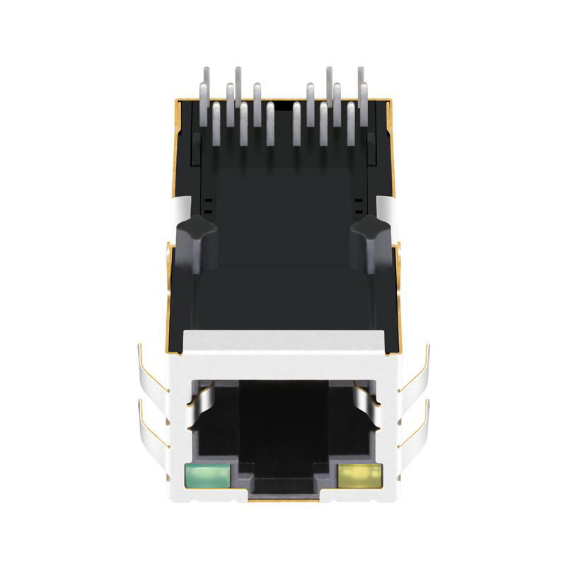 0826-1D1T-23-F 1000 Base-T Single Port RJ45 Connector Female 3