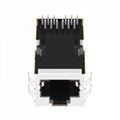 0813-1X1T-23-F Tab Down Single Port RJ45 Modular Plug