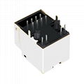 HFJV1-2450-L11RL Vertical RJ45 Connector with 10/100 Base-T Integrated Magnetics 4