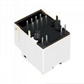 1-1840419-1 10/100 Base-t Single Port Vertical RJ45 Connector With Magnetics 3