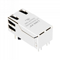 JXK0-0136NL 1000 Base-t 1X1 Port  RJ-45 Connector With LED