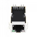 JXK0-0136NL 1000 Base-t 1X1 Port  RJ-45 Connector With LED