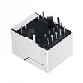 HY911130A 1000 Base-t  Single Port RJ45 LED Connector