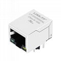 J0006D01BNL 100 Base-t 1 Port RJ45 Connector Magjack With 90 Degree