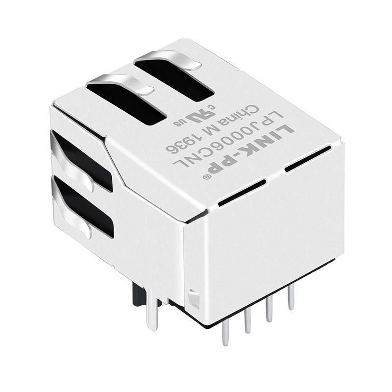 J0006D21NL 10/100 Base-T 1X1 Port RJ45 Connector Without LEDs 4