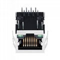 J0011D21E / J0011D21ENL 1 Port Ethernet RJ45 Magjack With Transformer