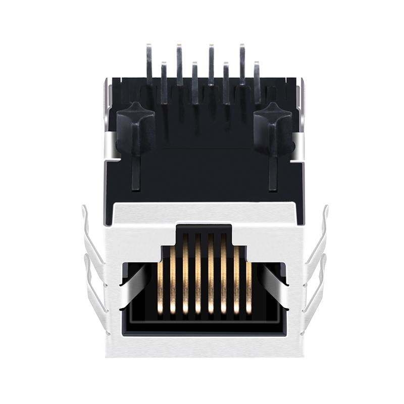 J0012D21NL Single Port RJ45 Connector with 10/100 Base-T Integrated Magnetics 4