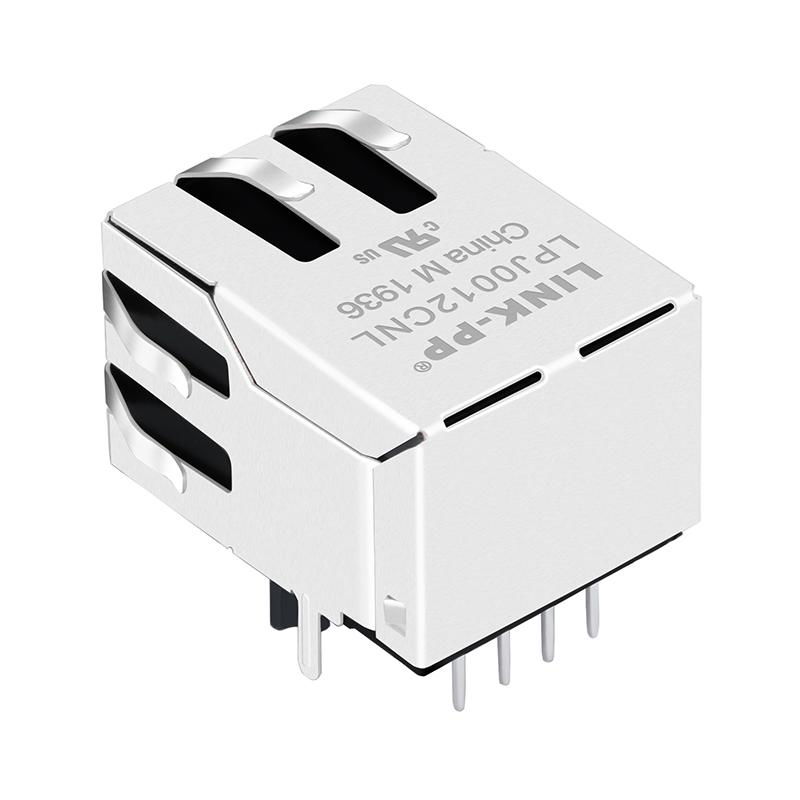 J0012D21NL Single Port RJ45 Connector with 10/100 Base-T Integrated Magnetics