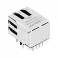 J00-0051NL Tab-Down 1 Port RJ45 8 Pin Female Connector 1