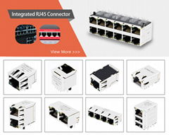 Integrated RJ45 Connector