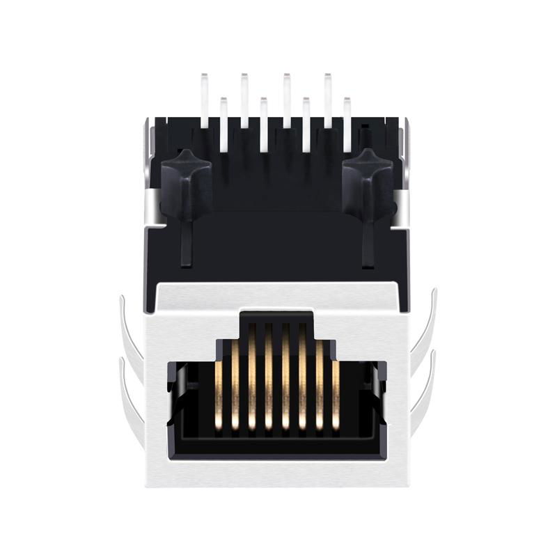 HFJ11-1081E-L12RL 10 Base-t RJ45 LED Connector with 90 Degree 3