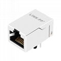 0875-1AX1-E3 Single Port RJ45 8 Pin Female Connector 3