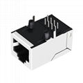 0875-1AX1-E3 Single Port RJ45 8 Pin Female Connector 1