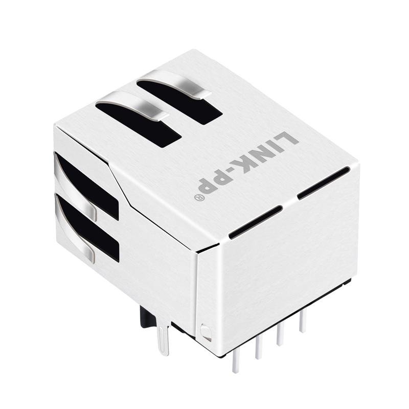 ASRJ11A-MCSC-LT2 10/100 Base-TX SMD RJ45 Connector Price With Magnetic 3