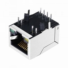 A63-112-313P190 10/100 Base-t 1X1 RJ45 Shielded Connector