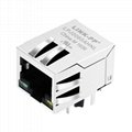 P65-101-1HQ9 Amp RJ45 Connector Cat6 With Magnetic jack