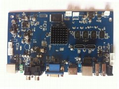 3D wireless point brother motherboard supports multi-language conversion display