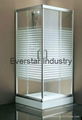 Shower enclosure with sliding door