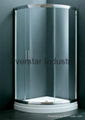 Shower enclosure with sliding door