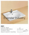 Cabinet washbasin ES29-13